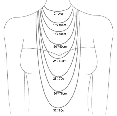 Necklace Size Chart