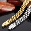 Unisex 10/15mm Link Watch Chain Bracelet - Image 3