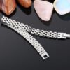 Unisex 10/15mm Link Watch Chain Bracelet - Image 5