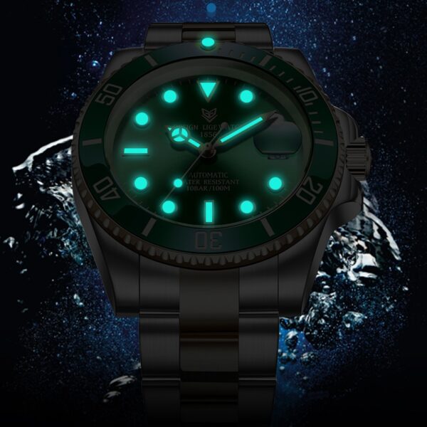 Automatic Mechanical Clock Sport Diving Watch - Image 3