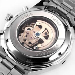 Automatic Skeleton Mechanical Military Watch