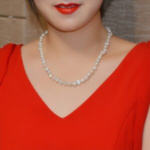 Pearl Necklace Bracelet Earrings Jewellery Sets