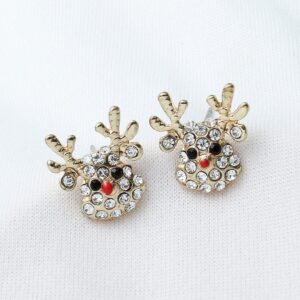 Trendy Statement Christmas Tree Earrings for Women