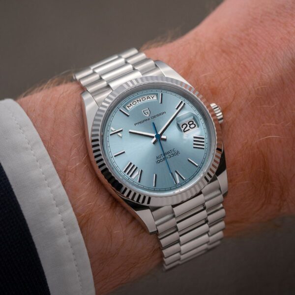 Sapphire Mechanical Automatic Chronometer S/S Diving Watch - Image 4