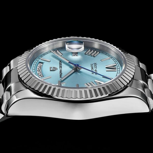 Sapphire Mechanical Automatic Chronometer S/S Diving Watch - Image 5