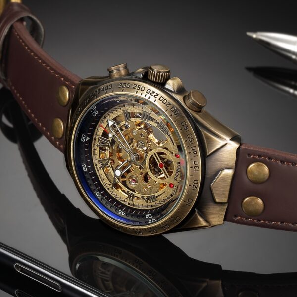 Retro Style Automatic Mechanical Watch - Image 2