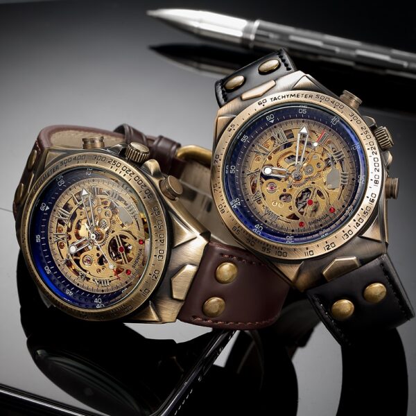 Retro Style Automatic Mechanical Watch - Image 4