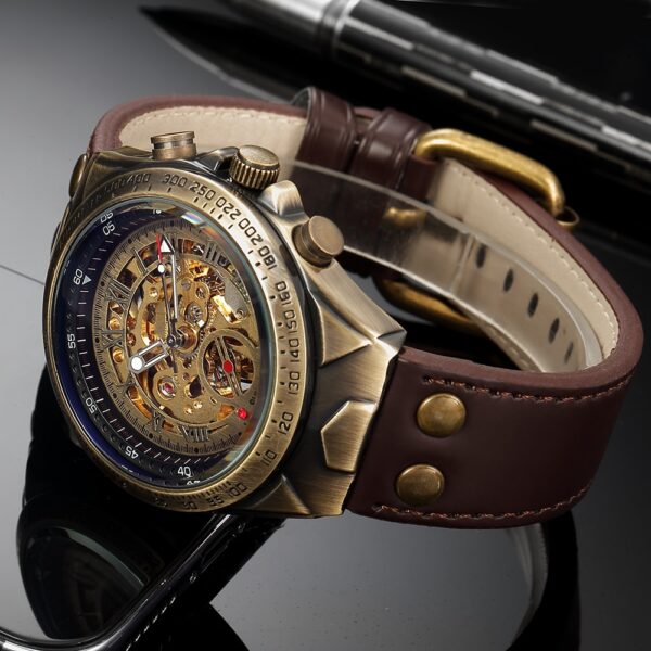 Retro Style Automatic Mechanical Watch