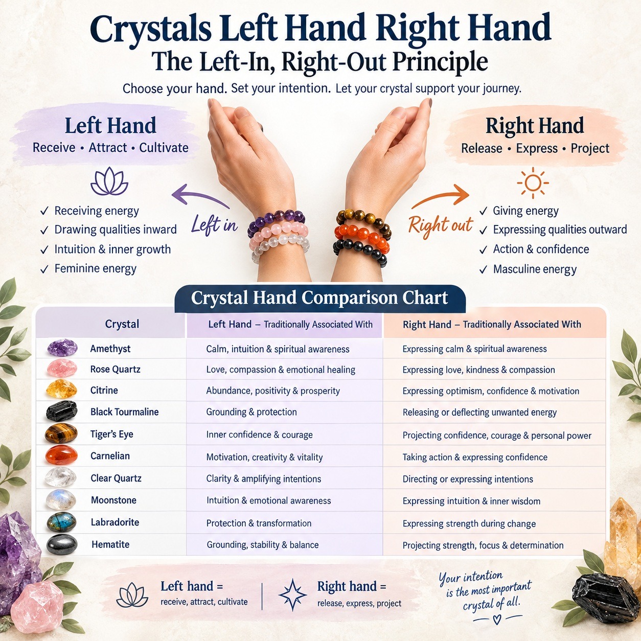 Read more about the article Crystals Left-Hand Right-Hand: The Left-In, Right-Out Principle